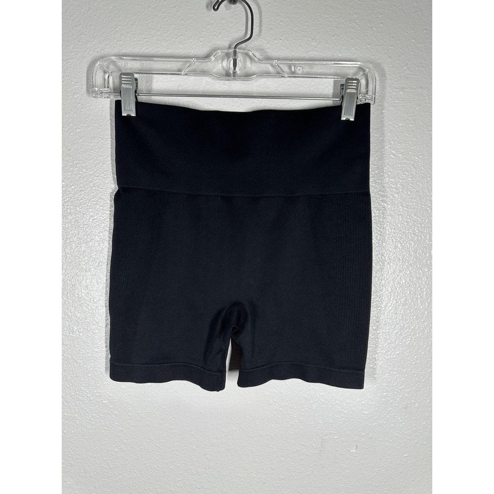 Primark Workout‎ Shorts Womens Small Black Seamless Biker High Rise Athletic